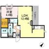 クレストヴェール清水の間取り画像
