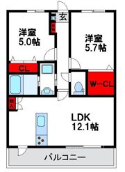 MAISON PLAGE福津の間取り画像