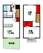 dolceIの間取り画像