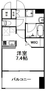 エンクレスト天神MARKの間取り画像