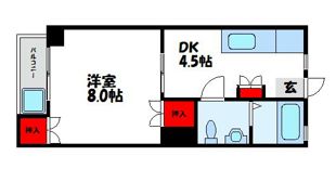 グランメゾンの間取り画像
