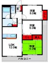 カスティール東郷の間取り画像