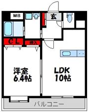 フォレストコートの間取り画像