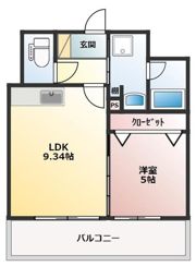 ベラヴィスタ美野島の間取り画像