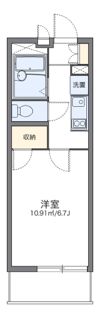 レオパレスDの間取り画像