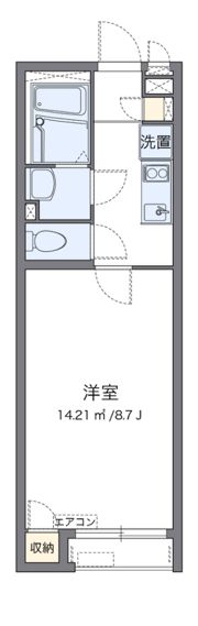 クレイノクレエ多の津の間取り画像