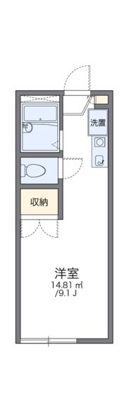 レオパレススワンの間取り画像