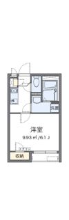 クレイノエルヴィータ東比恵の間取り画像
