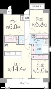 ネクスト吉塚の間取り画像