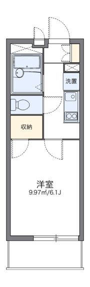レオパレス平尾の間取り画像