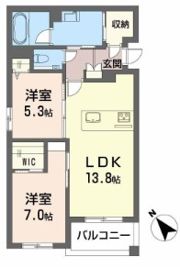 コンフォート H2026の間取り画像
