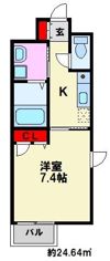 ラ・フィールド平尾の間取り画像