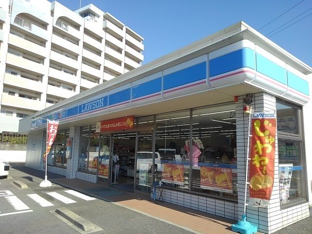近くのローソン 東福間駅前店まで500m(徒歩7分)