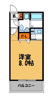 エステート・モア・天神倶楽部の間取り画像