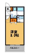 エステート・モア・天神倶楽部の間取り画像