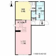ベルファミーユの間取り画像