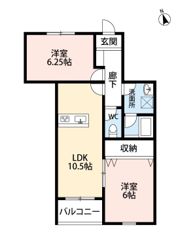 キミエ野芥レジデンIの間取り画像