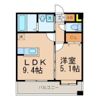 LUCIS千早の間取り画像