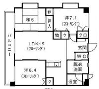 ロイヤルヒルズ美和台の間取り画像