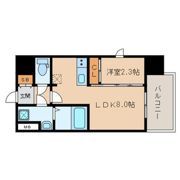 アスシード大手門の間取り画像