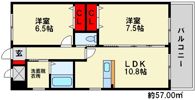 サンヴィクトワールの間取り画像