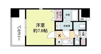 エルフィナ上呉服町の間取り画像