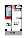 エルヴィータ箱崎の間取り画像