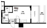 レジディア西新の間取り画像