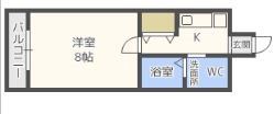 エルグランド大手門の間取り画像