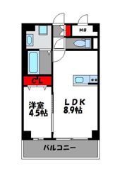 エルヴィータ箱崎の間取り画像