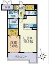 スカイシャトレ箱崎南の間取り画像
