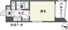 ソレアード赤坂の間取り画像