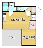 Branche西新の間取り画像