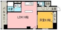博多プレイスの間取り画像