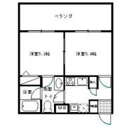 CUBE春吉patioの間取り画像