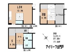 アイリーフ古門戸の間取り画像