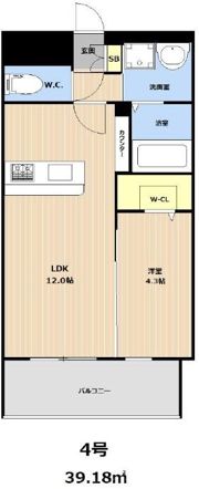 KL TOJIN EASTの間取り画像