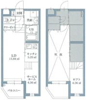 リアンレガーロ井尻ステーションWEST館の間取り画像