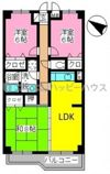 ヴィラージュ荷稲の間取り画像