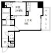 グランパーク県庁前の間取り画像