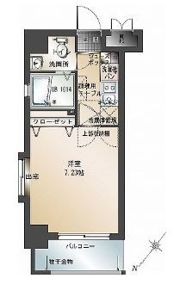 エンクレスト六本松の間取り画像