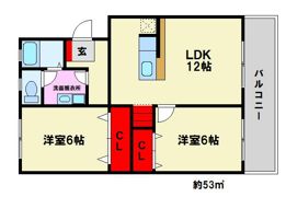 曰佐ビルの間取り画像