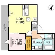 D-room博多駅南 弐番館の間取り画像