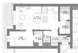 GRACE EARTH薬院の間取り画像