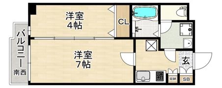 エンクレスト平尾IIの間取り画像