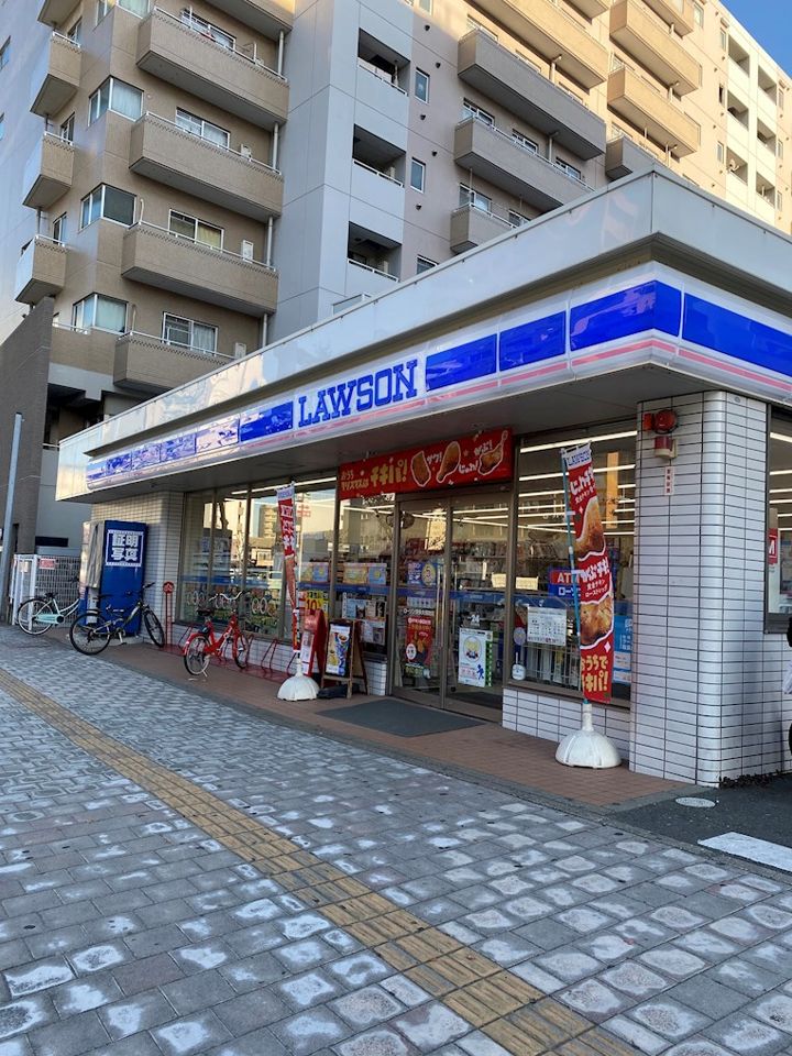 近くのローソン 博多大博町店まで132m（徒歩2分）