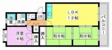 アネックス三苫の間取り画像
