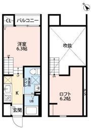 サウステージIIの間取り画像