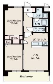 S-RESIDENCE博多駅南affordの間取り画像