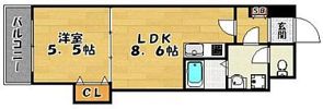 エース五番館の間取り画像